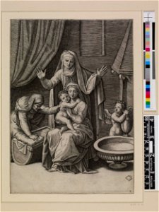 Marcantonio - The 'Virgin and the cradle', 1910,0212.331