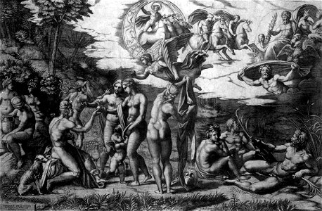 Marcantonio Raimondi - The Judgment of Paris - WGA18981