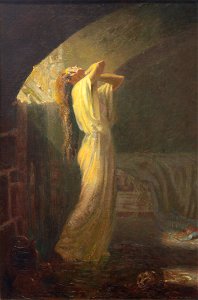 Marcel Roux - Le Désespoir, huile sur toile (1905)