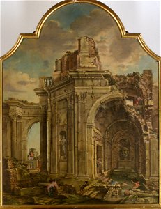 Marcantonio Chiarini - Ruinenlandschaft - GG 2952 - Kunsthistorisches Museum