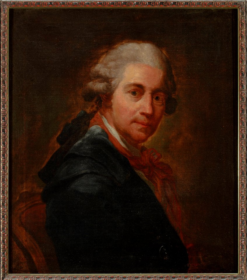 Marcello Bacciarelli - Self-portrait of Bacciarelli in a redingote - MP 1101 MNW - National Museum in Warsaw