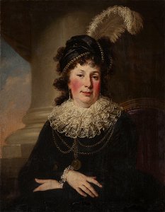 Marcello Bacciarelli - Portrait of Karolina née Sapieha 1.v.Potocka 2.v.Sołtyk - MP 2977 MNW - National Museum in Warsaw