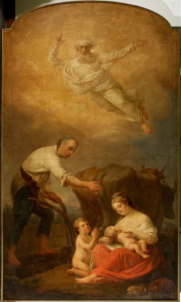 Marcello Bacciarelli - Saint Isidore – The blessing of labour - MP 4708 - National Museum in Warsaw