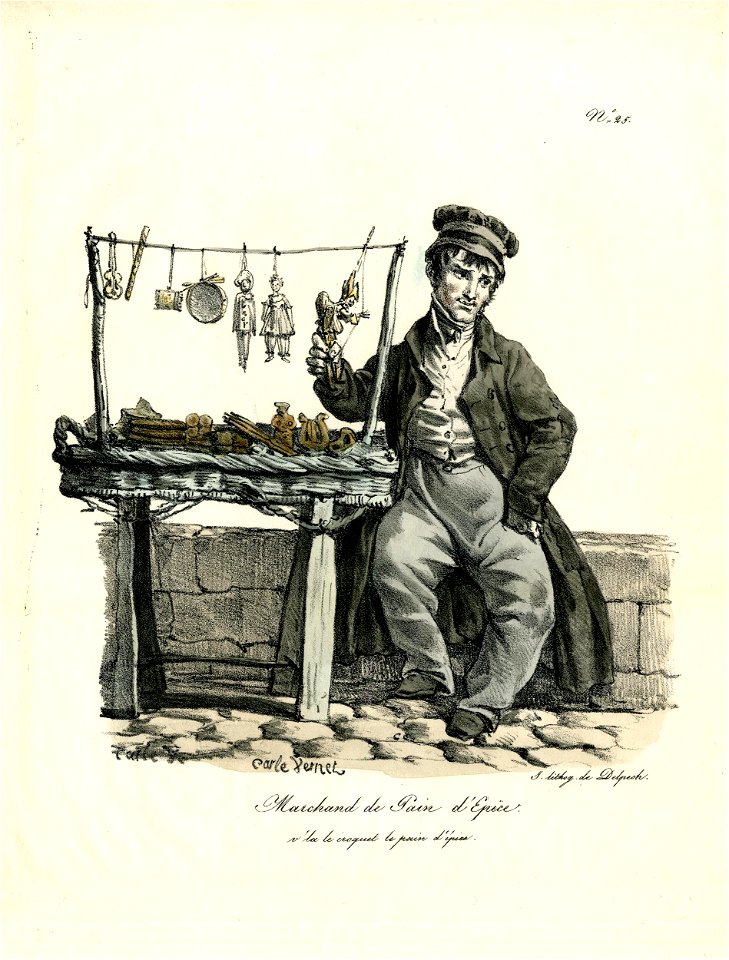 Marchand de pain d'épice (BM 1861,1012.740)