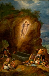 Marcello Venusti - Resurrection of Christ, after studies by Michelangelo - 1943.125 - Fogg Museum