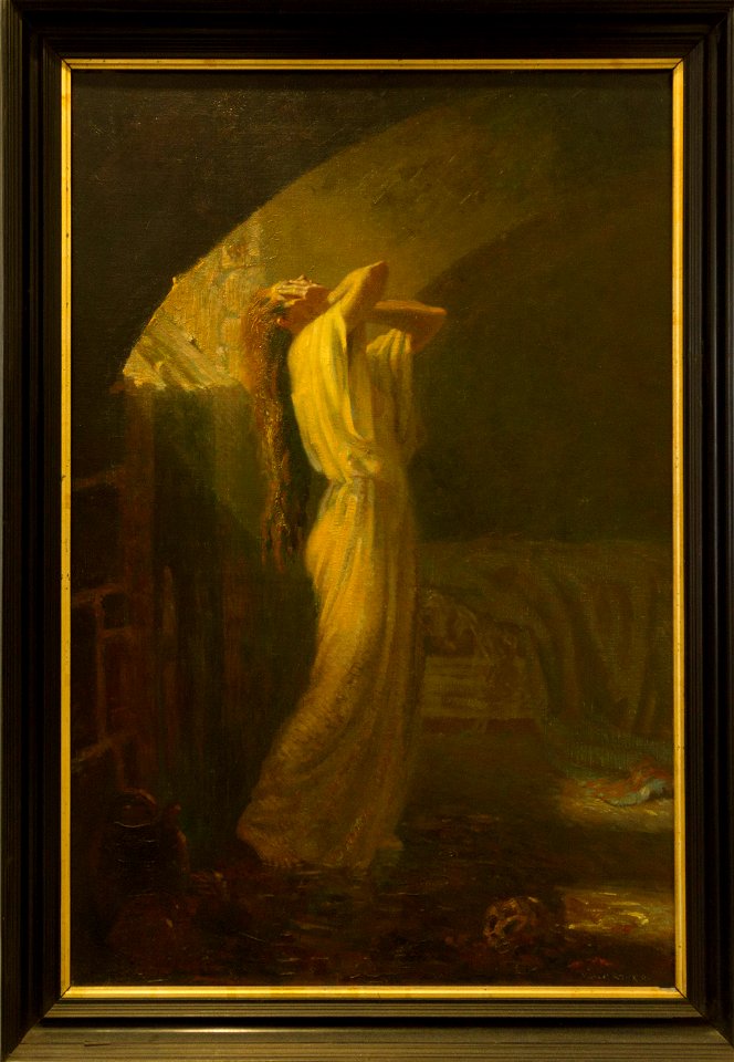 Marcel Roux - Le Désespoir - huile sur toile (1905) 03