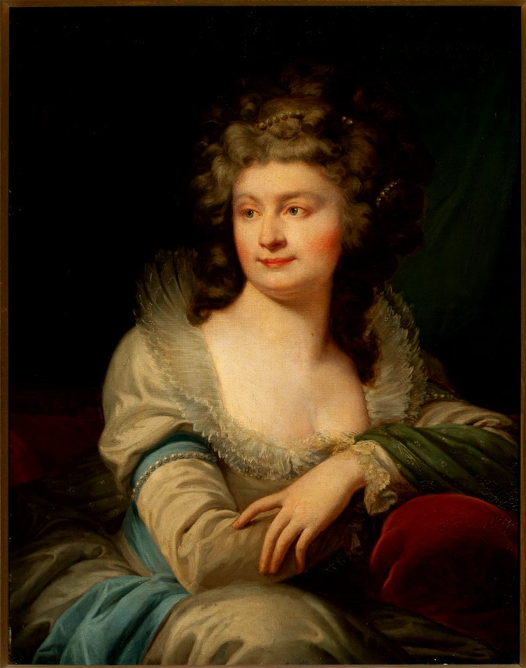 Marceli Krajewski - Portrait of Józefa Potocka née Mniszech (d. 1798) - 128847 - National Museum in Warsaw
