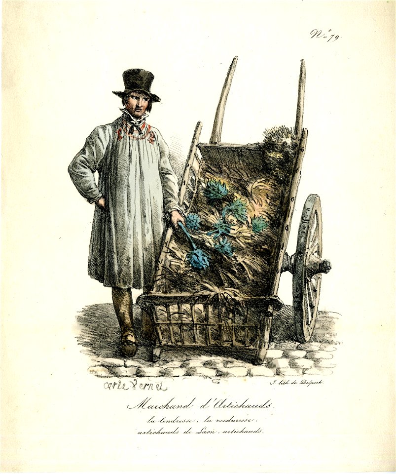 Marchand d'artichauds (BM 1861,1012.755)