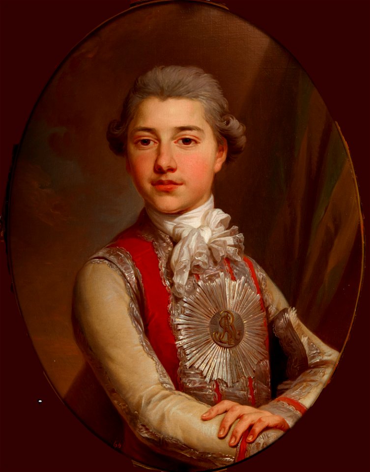 Marcello Bacciarelli - Portrait of Prince Józef Poniatowski as a Youth - MNK II-a-357 - National Museum Kraków