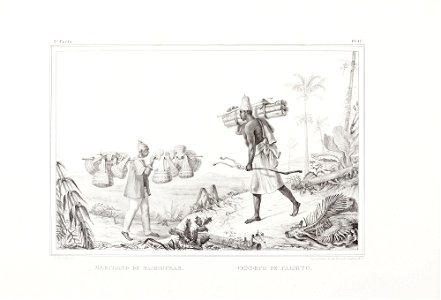 Marchand de sambouras, da Coleção Brasiliana Iconográfica