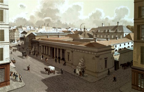 Marché du temple, 1840, et Couvent de l'adoration perpétuelle du Saint-Sacrement