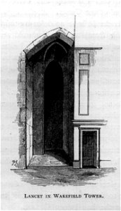 Lancet in Wakefield Tower - Memorials of the Tower of London