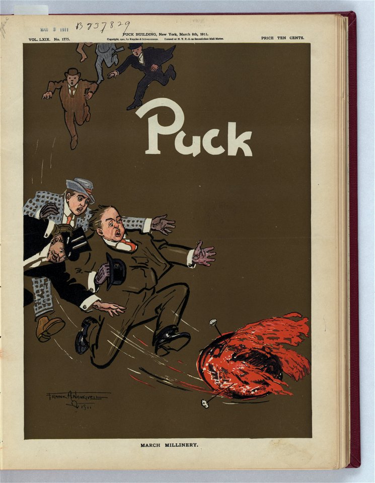 March millinery - Frank A. Nankivell 1911. LCCN2011648873