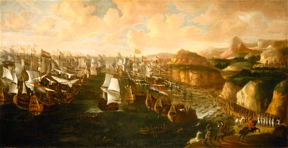 Landing of William III at Torbay, 5 November 1688 RMG BHC0326