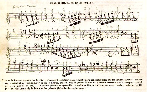 Marche militaire et orientale Grandville