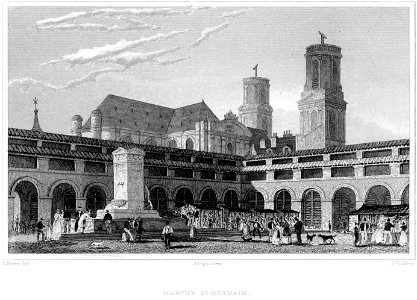 Marché de St. Germain, 1831