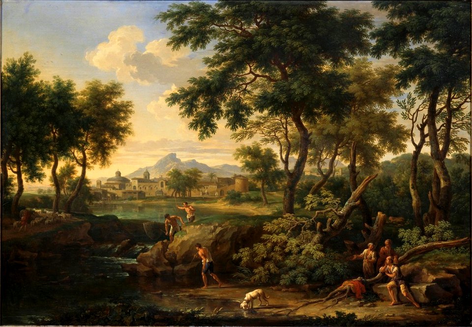 Landscape with a Waterfall by Jacob de Heusch Centraal Museum 10580