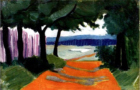 Landscape (Rozanova, 1909)