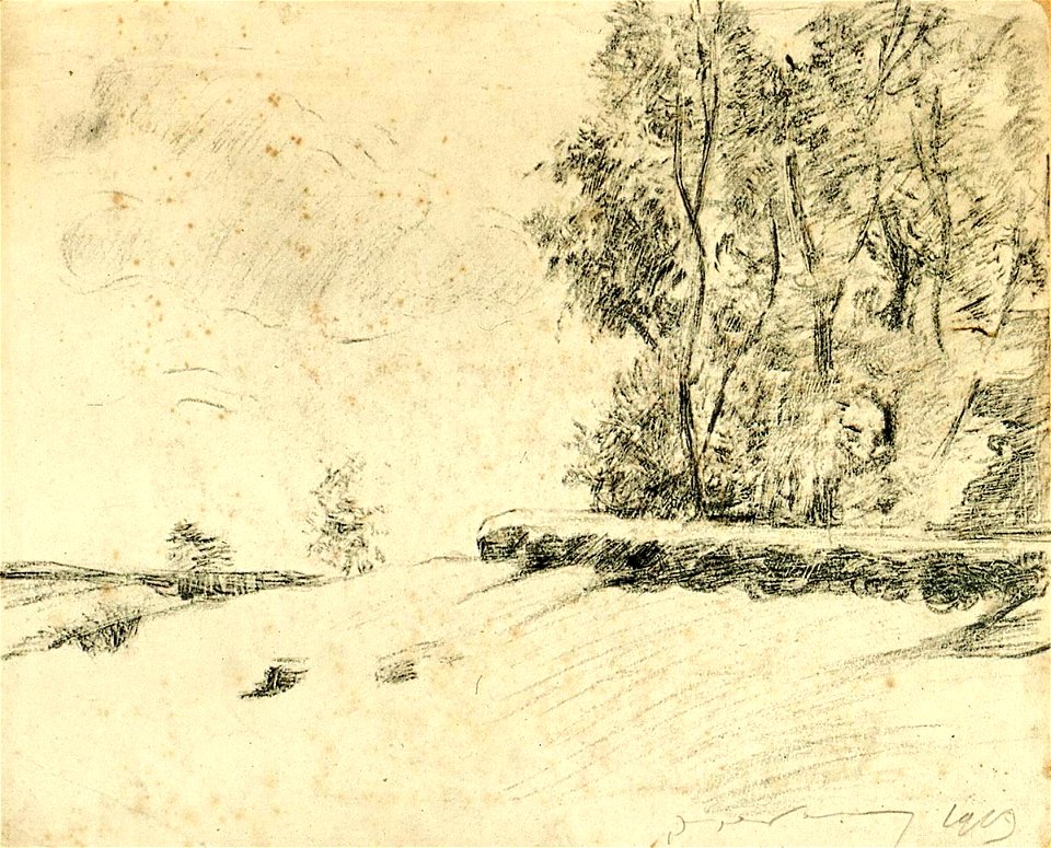 Landscape by Theo van Doesburg Centraal Museum AB4377
