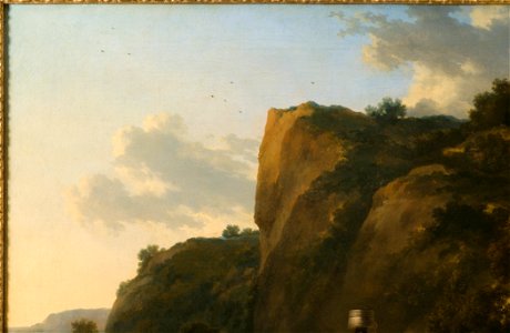 Landscape with Reed Gatherers (Nicolaes Berchem) - Nationalmuseum - 17262