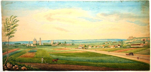Landschap nabij Maastricht (Ph v Gulpen, 1848)