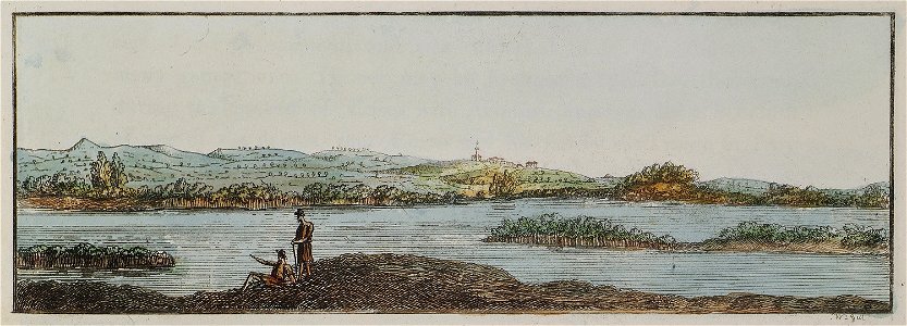 Landscape around the shores of Simoes river in the plain of Troy - Gell William Sir - 1804