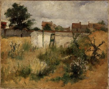 Landscape Study from Barbizon (Carl Larsson) - Nationalmuseum - 19198