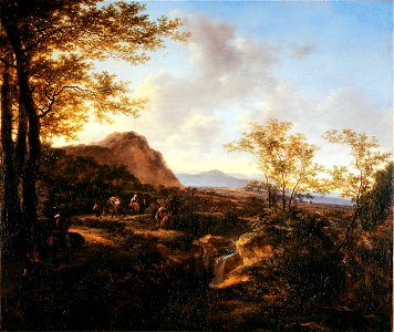 Landscape with Travellers by Jan Both Petit Palais, musée des Beaux-Arts de la ville de Paris PDUT894