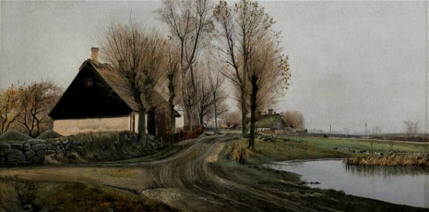 Landsbygade i Baldersbrønde