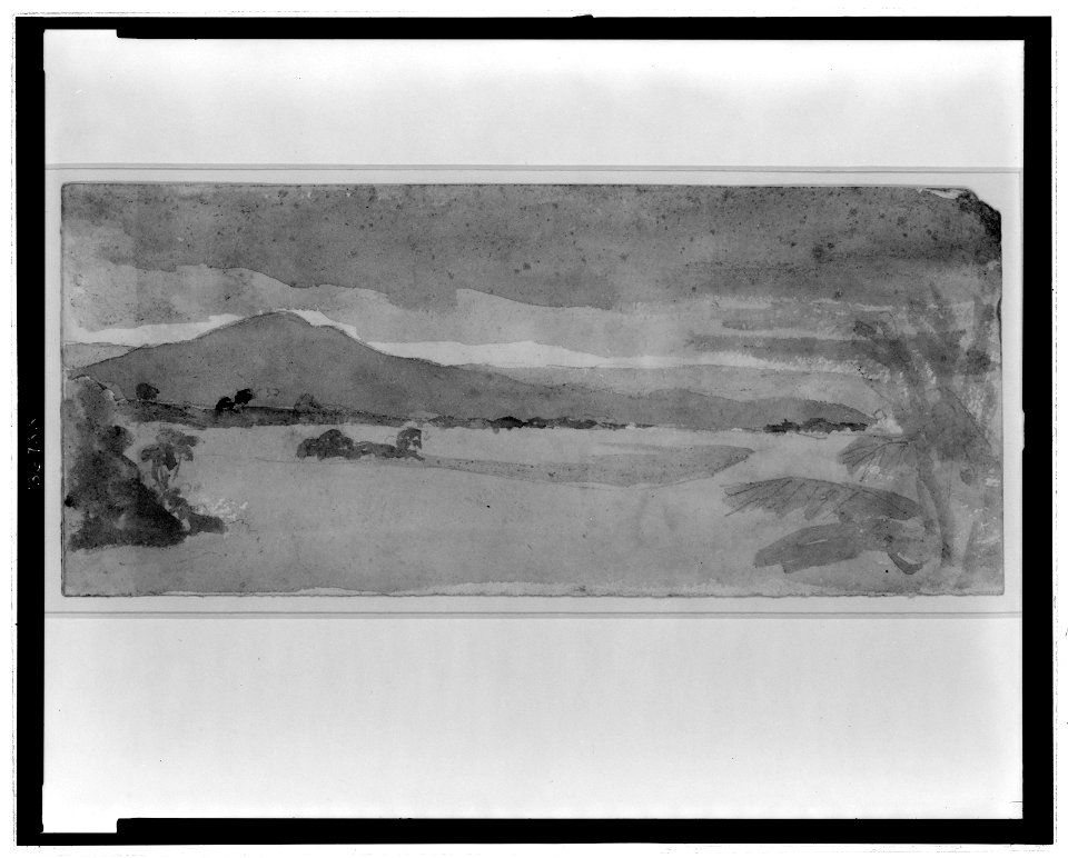 Landscape with blue sky LCCN2006685068