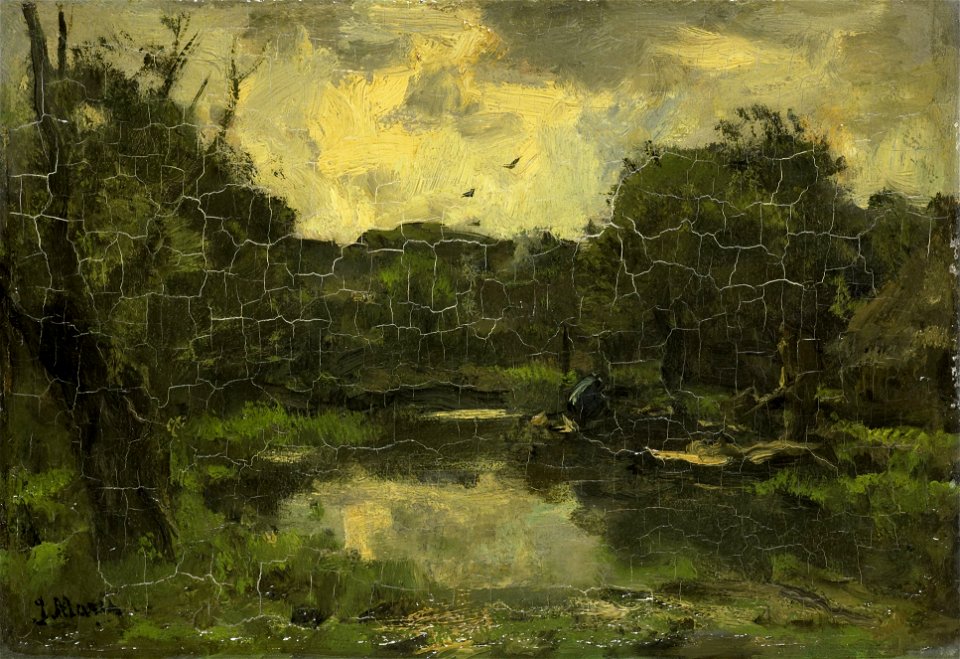 Landschap met schuit Rijksmuseum SK-A-2471