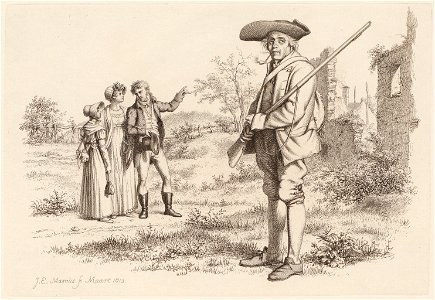 Landschap met ruïne, objectnr A 12586
