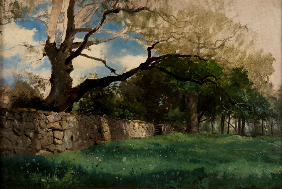 Landscape at Torsebro, near Kristianstad (Gustaf Rydberg) - Nationalmuseum - 18834