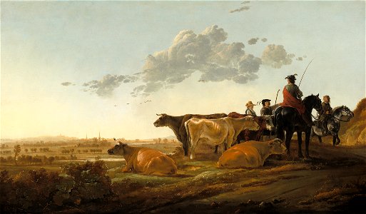 Landscape with Herdsmen A29966