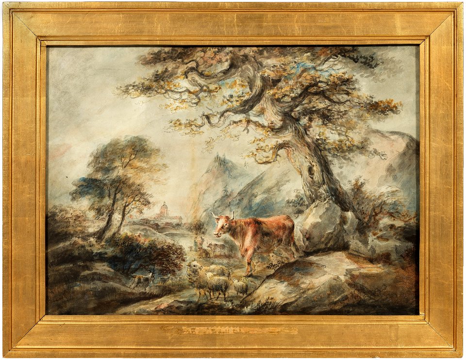 Landscape with Cattle (Elias Martin) - Nationalmuseum - 24353