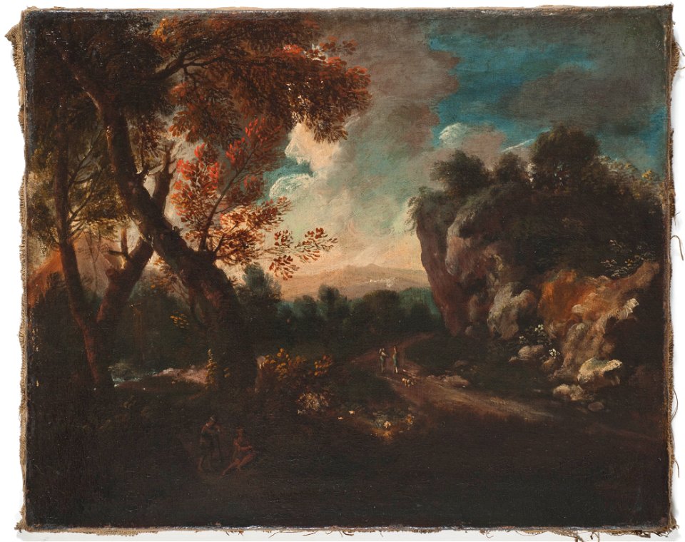 Landscape with a Cliff (Alessio de Marchis) - Nationalmuseum - 22300