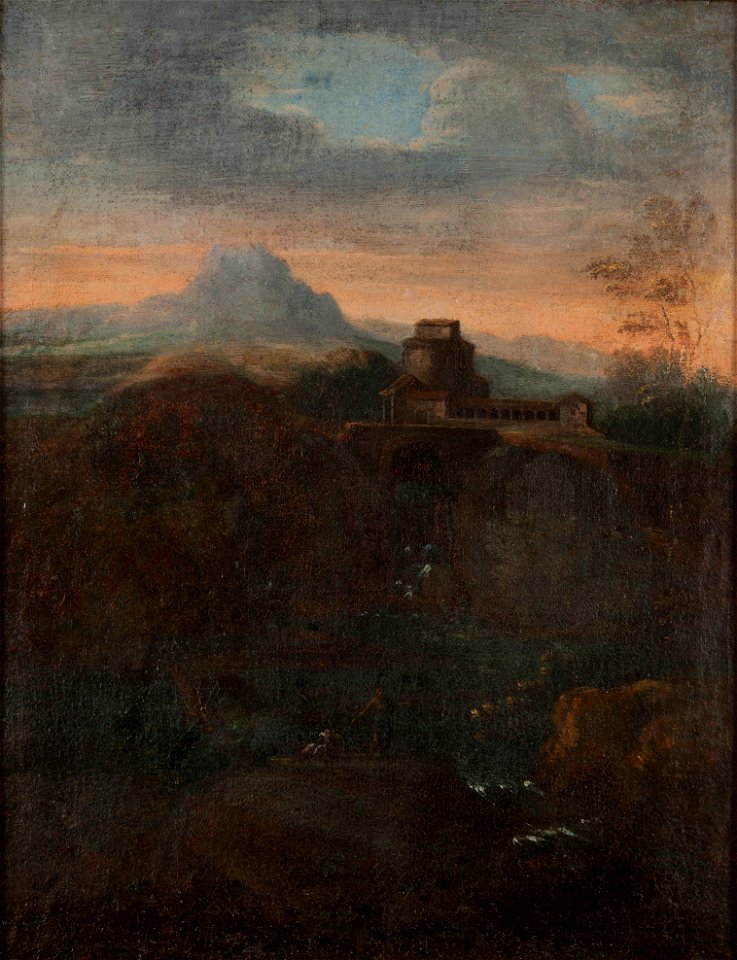 Landscape with a Waterfall - Nationalmuseum - 17827