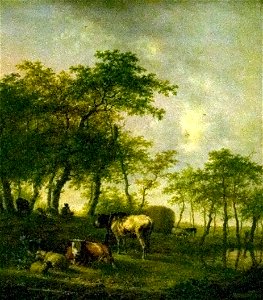 Landscape with cattle