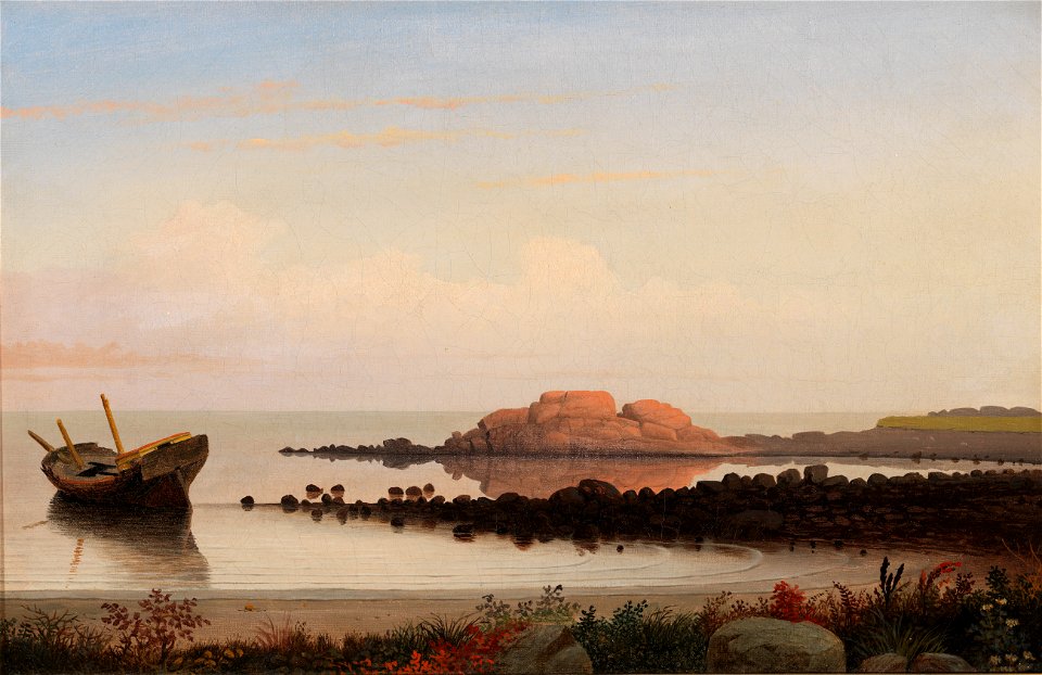 Fitz Henry Lane - Brace’s Rock, Eastern Point