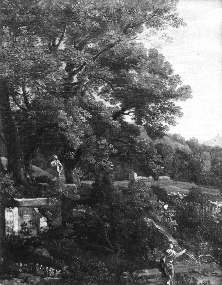 Landscape with Huge Trees and Figures - Nationalmuseum - 17825