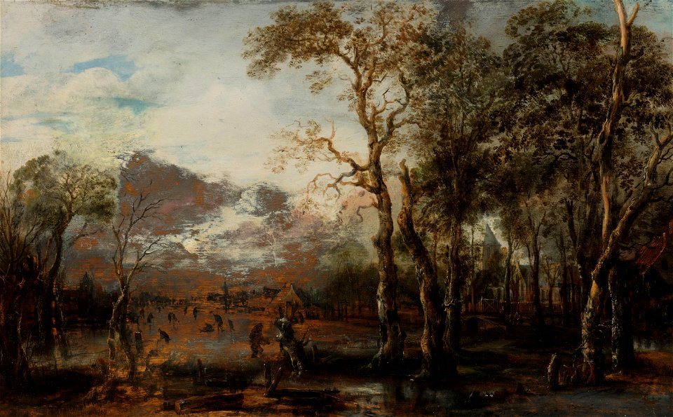 Landschap met jager Rijksmuseum SK-C-192