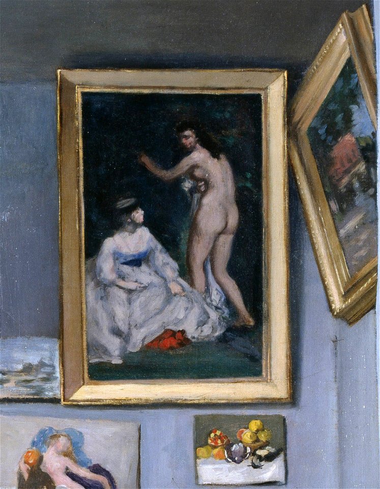 Landscape with two people