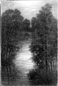 Landscape with Reflecting Water (Per Ekström) - Nationalmuseum - 21707