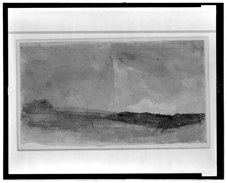 Landscape with gray sky LCCN2006685075