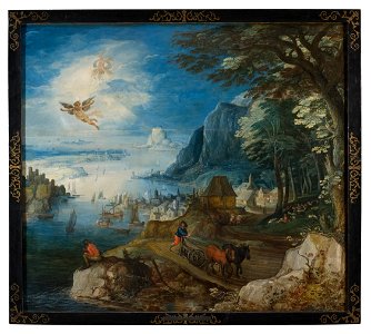 Landscape with the Fall of Icarus (Joos de Momper d.y.) - Nationalmuseum - 17734