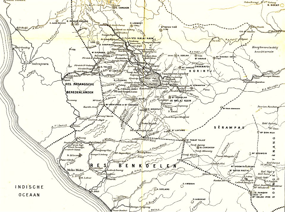 Landschap Korintji