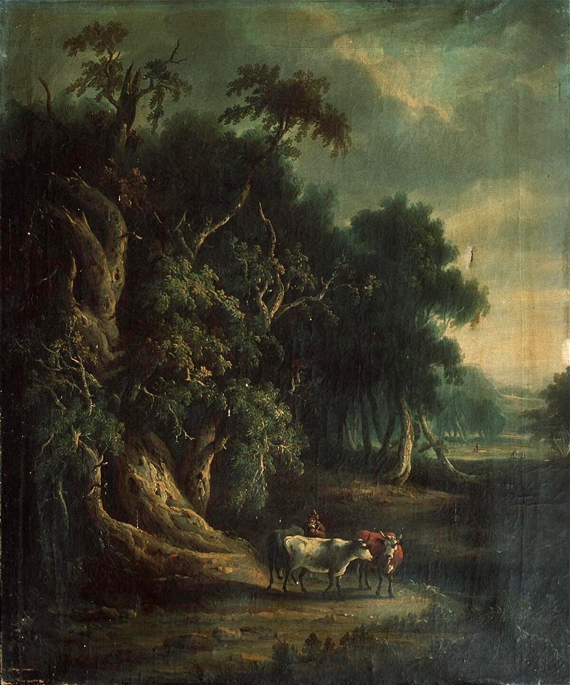 Landscape with castle