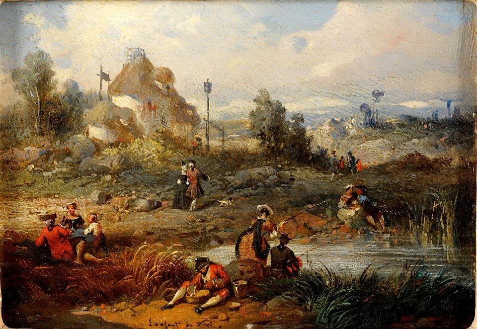 Lanfant de Metz Sommertag auf dem Lande