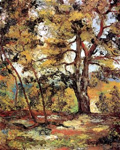 Landscape-La-Rose-Adolphe-Joseph-Thomas-Monticelli-Oil-Painting