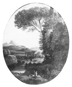Landscape with Pines (Jan Frans van Bloemen) - Nationalmuseum - 17815